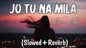 Jo Tu Na Mila (Slowed+Reverb) - Asim Azhar | Viral Lofi