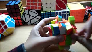 Сборка кубика Фишера, или Windmill cube 4x4 часть 1