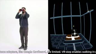 VR-STEP: Walking-in-Place using Inertial Sensing for Hands Free Navigation in Mobile VR Environments screenshot 5
