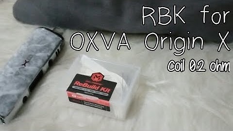 Teras l RBK for OXVA Origin X by Coil Master