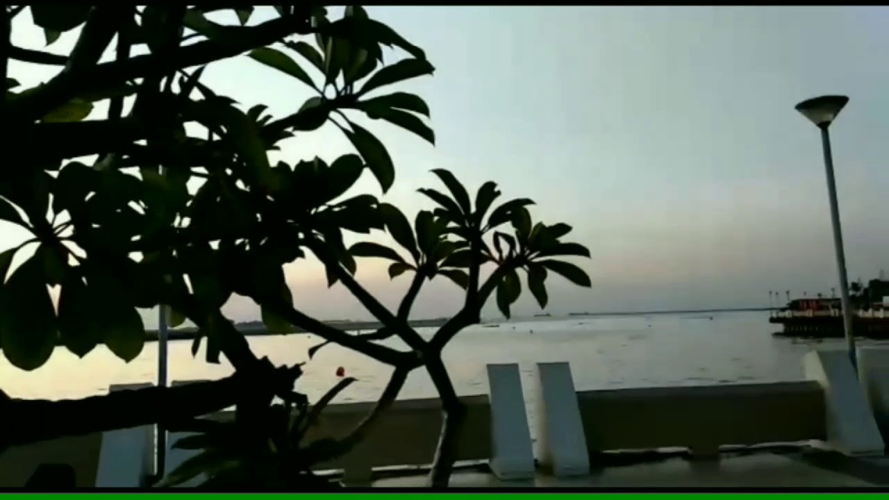 Senja di pantai losari 