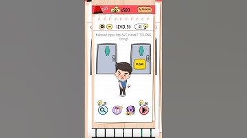 brain test level 59 60 #shorts #braintest #shortvideo #gaming #games #video #brainout