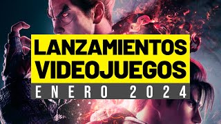 LOS VIDEOJUEGOS QUE SALEN EN ENERO 2024