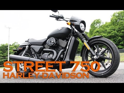 ハーレーダビッドソン ストリート750 日本上陸 - YouTube