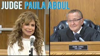 Paula Abdul Gets "Caught" in Judge Caprio's Courtroom! 😱
