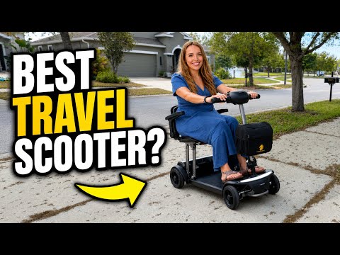 Thumbnail for Forcemech PathMate Foldable Mobility Scooter | Best Lightweight Folding Travel Mobility Scooter 
