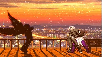 [ KOF ][ King Of Fighters Wings Of Justice 2016 Mugen ]:[ Darkness Kyo vs Another Kyo , Iori Yagami]