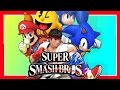 MARIO VS RYU VS MEGAMAN VS SONIC VS PACMAN - [Super Smash Bros. 4 3DS & Wii U]