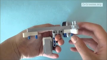 C1.10 Building Lego MindStorms EV3 SUMO robot; Step 10 of 15