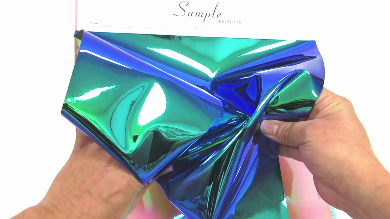 Wholesale Desert Holographic Multi-Color Chrome Vinyl Fabric DuroLast ®TM