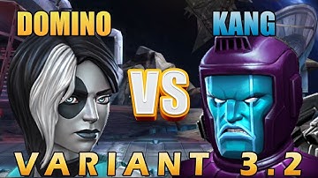Domino VS Kang - Polar Opposites Variant 3.2 - Marvel Contest Of Champions