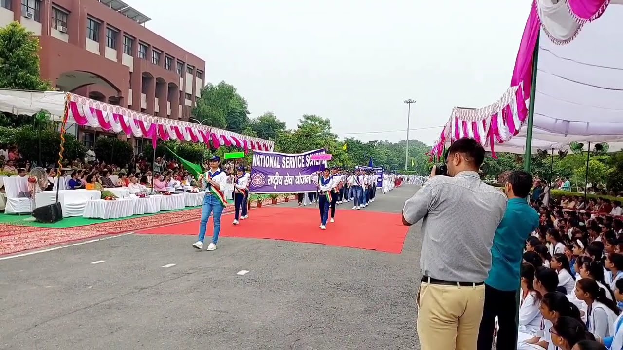 77th Independence Day Celebration in BPSMV, Khanpur Kalan Sonipat Haryana (INDIA) Video 2