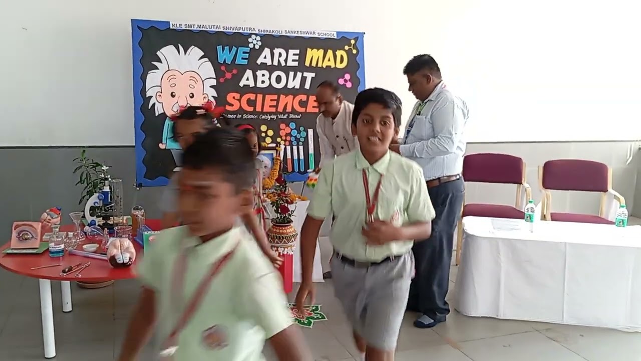 Science Day Celebration 2025-26 @KLE Smt. Malutai Shivaputra Shirakoli School- Sankeshwar