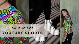 Образ для активних та сучасних жінок від Balenciaga #shorts