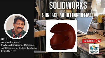 SolidWorks- Surface Modeling- Helmet