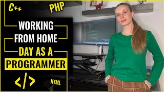 My Realistic Working from Home Day (as a Programmer) | Tech & Coding