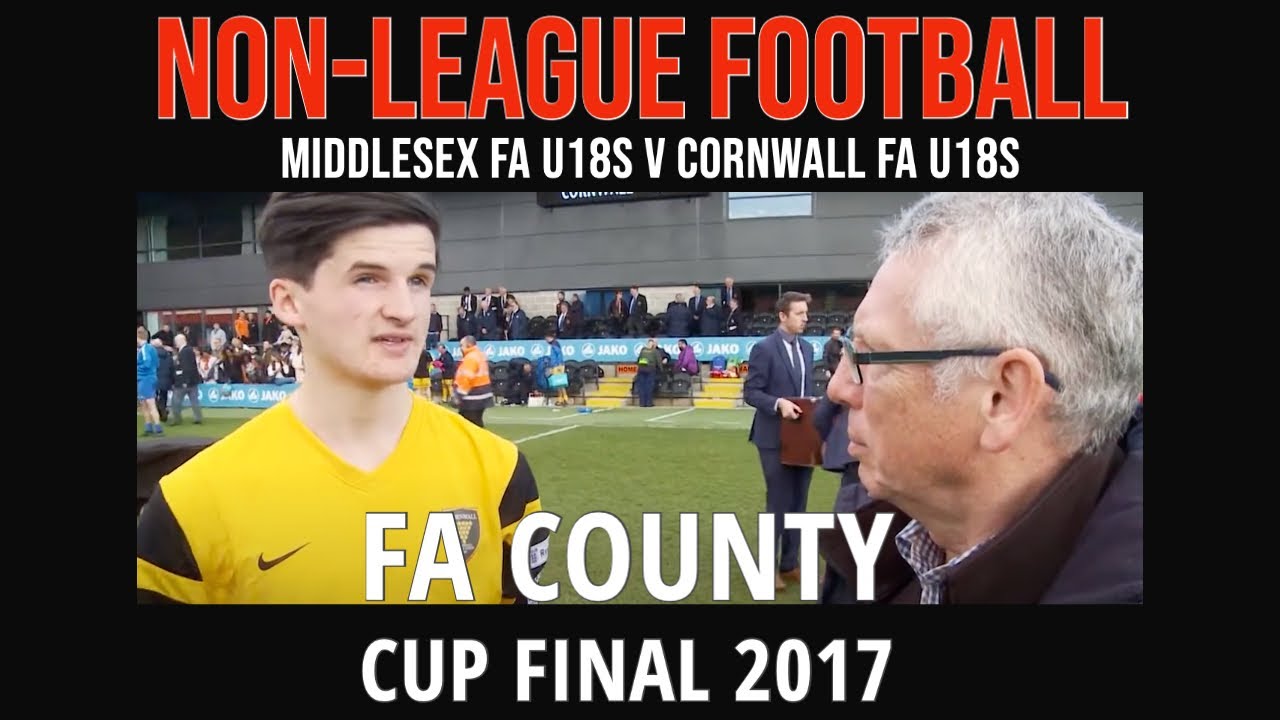 The FA County Youth Cup Final 2017 (Part 2) YouTube