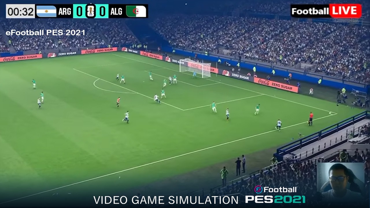 ARGENTINA vs ALGERIA - FIFA World Cup 2026 group stage | Match Today | Simulation PES
