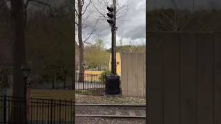 OLD Train Signal + Railroad Switch #dollywood #train #railway #railroadcrossing #railroad