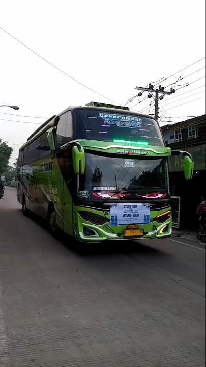 BUS HSI TRANS GOVERNMENT NADA BUKIT BERBUNGA 😎😍 #busmania #basuri #shorts #fyp #buspariwisata