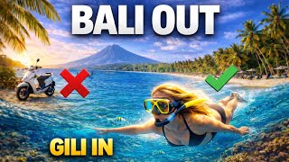 BALİ BİTTİ! Yerine Herkesin Gitmeye Başladığı Gili Adaları. HOOP BURDAYIM #gilitrawangan