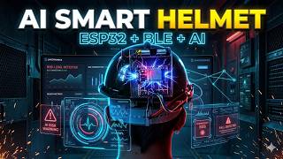 Smart Helmet Using ESP32, BLE & AI Prediction Models