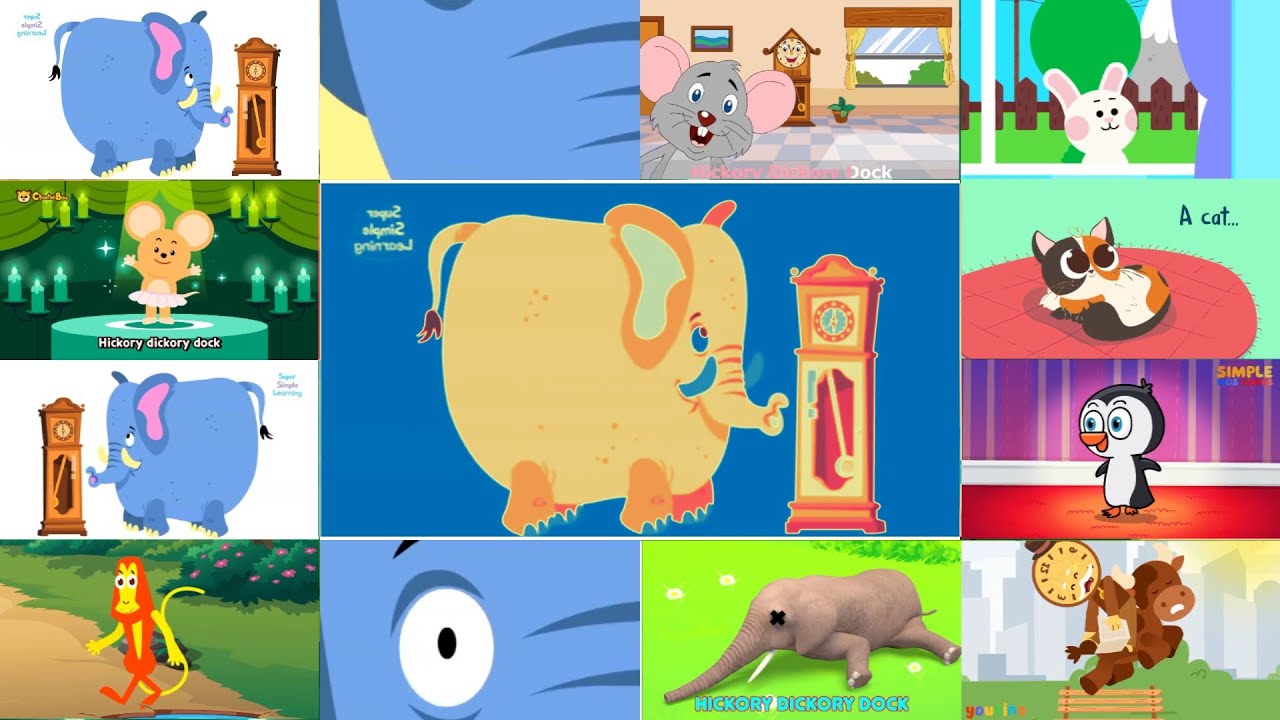 HICKORY DICKORY DOCK || effects: collective, thermal cam and pixels statue 