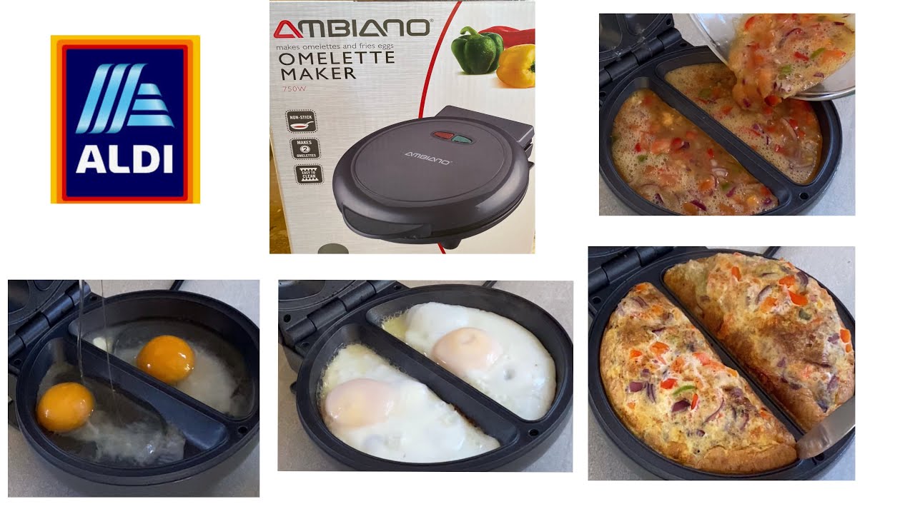 Omelette Maker Aldi Ambiano the quick way to make omelettes review