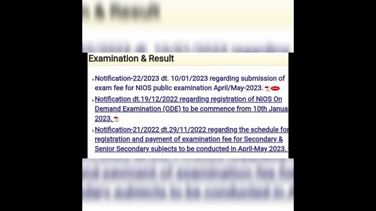 results clam down nios