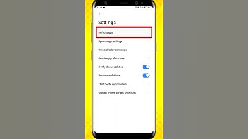 How to reset default apps | Default Apps ko kaise reset kare #shorts #mobile