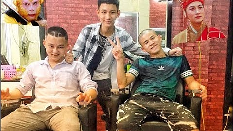 Chủ tịch giả vờ troll anh cắt tóc và cái kết (Super Food Smiles Belly) II Quang Trung Vlogs