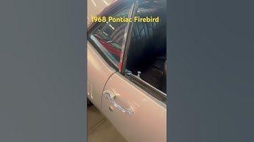 1968 Pontiac Firebird  Super nice!
