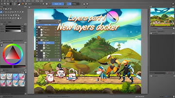 Layers in Krita 3: Overview of the new features