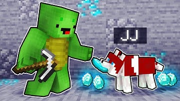 JJ Secretly Pranked Mikey as a Dog in Minecraft - Maizen
