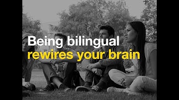 Being bilingual rewires your brain