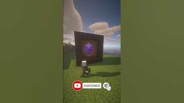 How to Build this AMAZING SPRUCE Portal!!! 😯| Minecraft 1.19 Medieval Build | #shorts #trending