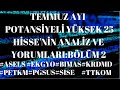 TEMMUZ AYI HAFTALIK HİSSE ANALİZLER İ.HİSSE ANALİZ VE HİSSE YORUMLARI.TEKNİK ANALİZ ÇALIŞMALARI 2.