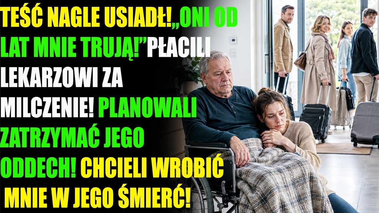 O 2:13 w nocy obudziły mnie uderzenia z pokoju mojego teścia. Cztery lata temu miał być całkowicie sparaliżowany. Kiedy otworzyłam drzwi, siedział na brzegu łóżka i patrzył na mnie przytomnym...