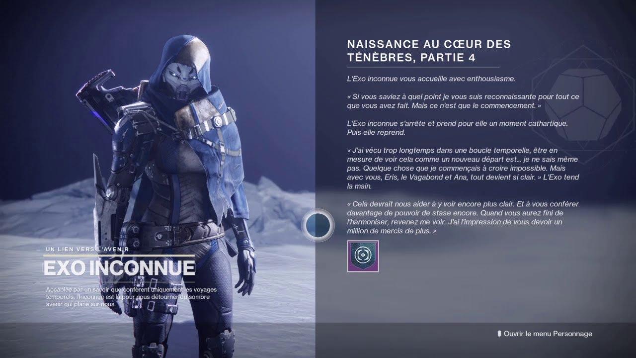 Destiny 2 - Quête "Naissance au coeur des ténèbres" #4 + "Adepte de la