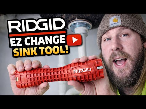 Plumbing Made Easy! RIDGID EZ Change Sink/Faucet tool review, & Demo