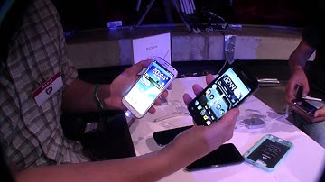 Samsung Galaxy Note 2 vs Samsung Galaxy S2 - Hands On