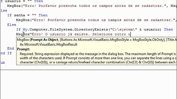 [VB.NET] Sistema de login e cadastro parte 2/3