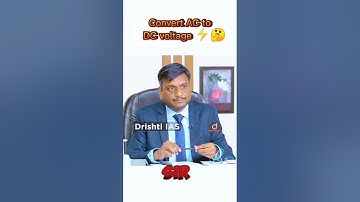 Convert AC to   DC voltage ⚡️🤔