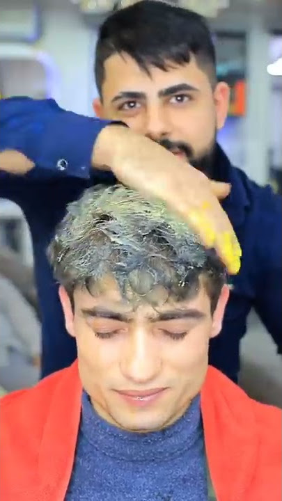 سبغ الشعر بل بيض