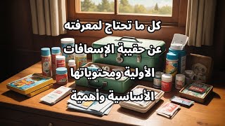 كل ما تحتاج لمعرفته عن حقيبة الإسعافات الأولية ومحتوياتها الأساسية وأهمية