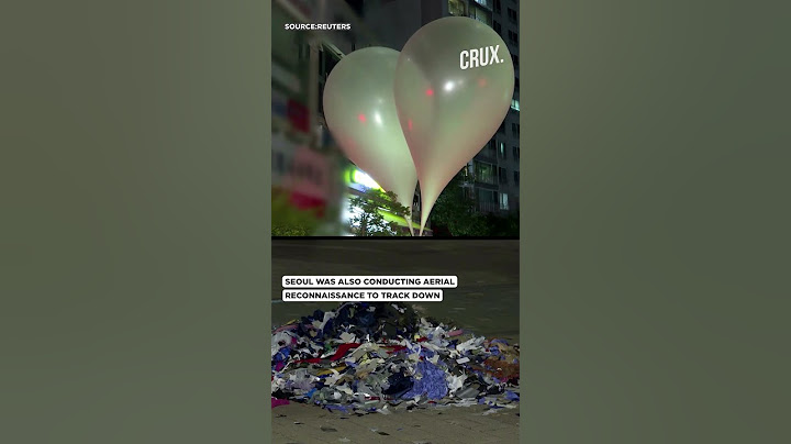 North Korea Sends 600 More Trash-Filled Balloons Into South Korea