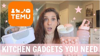 *HUGE* TEMU HAUL | BRAND NEW KITCHEN GADGETS HAUL | Genius items for the kitchen to have