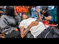 Ken gets his first tattoos in new york  we almost got robbed