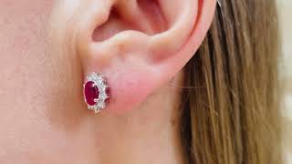 Video: Ruby Orla Earrings 1.60 Ct.