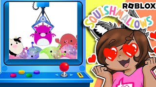 Let's Win CLAW Machine Squishmallows in Roblox Squishmallows Game